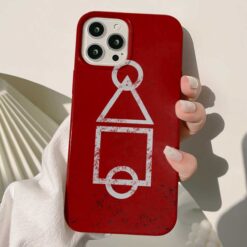 Squid Game Baskılı Silikon Telefon Kılıfı