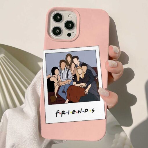 Friends Baskılı Silikon Telefon Kılıfı