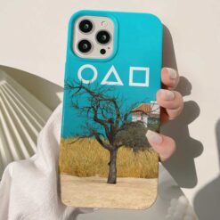 Squid Game Baskılı Silikon Telefon Kılıfı