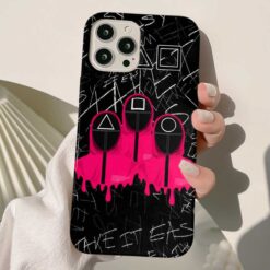 Squid Game Baskılı Silikon Telefon Kılıfı