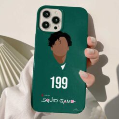 Squid Game Baskılı Silikon Telefon Kılıfı