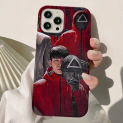 Squid Game Baskılı Silikon Telefon Kılıfı