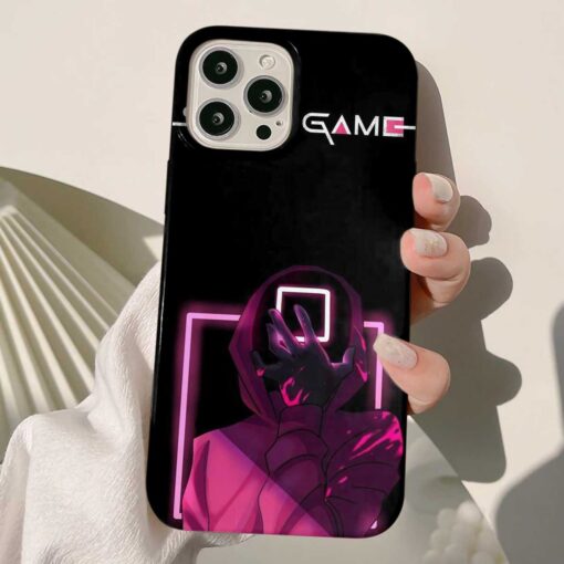 Squid Game Baskılı Silikon Telefon Kılıfı