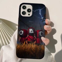 Squid Game Baskılı Silikon Telefon Kılıfı