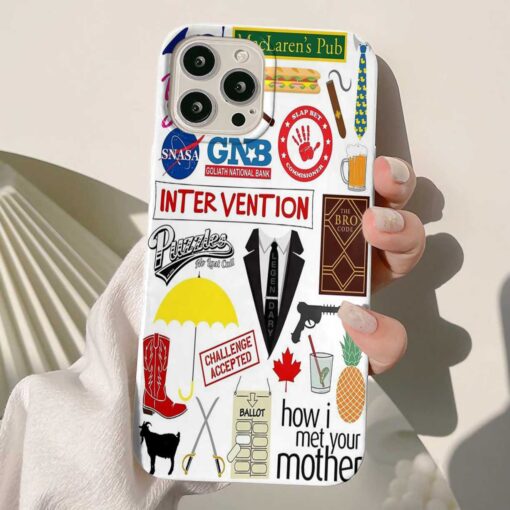 How I Met Your Mother Baskılı Silikon Telefon Kılıfı