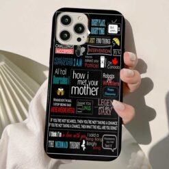How I Met Your Mother Baskılı Silikon Telefon Kılıfı