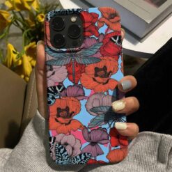 Yusufcuk Ve Gelincik Çiçeği Tasarımlı Silikon Telefon Kılıfı