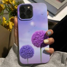 Manzaralı Dandelion Tasarımlı Silikon Telefon Kılıfı