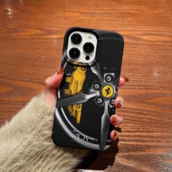 Ferrari Baskılı Silikon Telefon Kılıfı