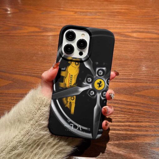 Ferrari Baskılı Silikon Telefon Kılıfı