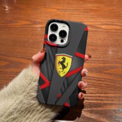 Ferrari Baskılı Silikon Telefon Kılıfı