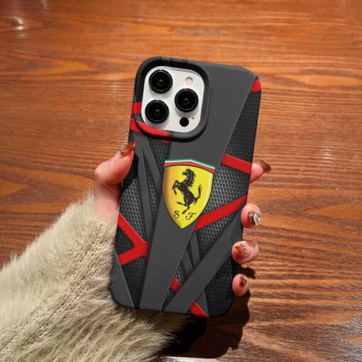 Ferrari Baskılı Silikon Telefon Kılıfı