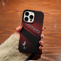 Ferrari Baskılı Silikon Telefon Kılıfı