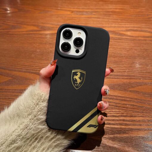 Ferrari Baskılı Silikon Telefon Kılıfı