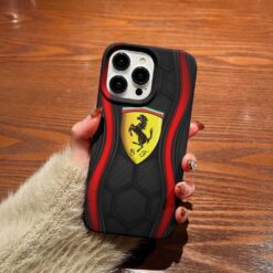Ferrari Baskılı Silikon Telefon Kılıfı