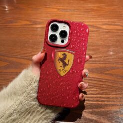 Ferrari Baskılı Silikon Telefon Kılıfı