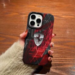 Ferrari Baskılı Silikon Telefon Kılıfı