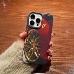 Ferrari Baskılı Silikon Telefon Kılıfı