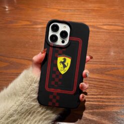 Ferrari Baskılı Silikon Telefon Kılıfı