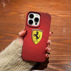 Ferrari Baskılı Silikon Telefon Kılıfı