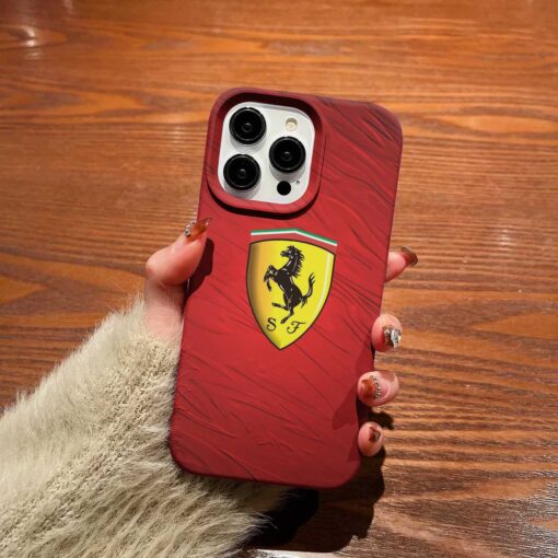 Ferrari Baskılı Silikon Telefon Kılıfı