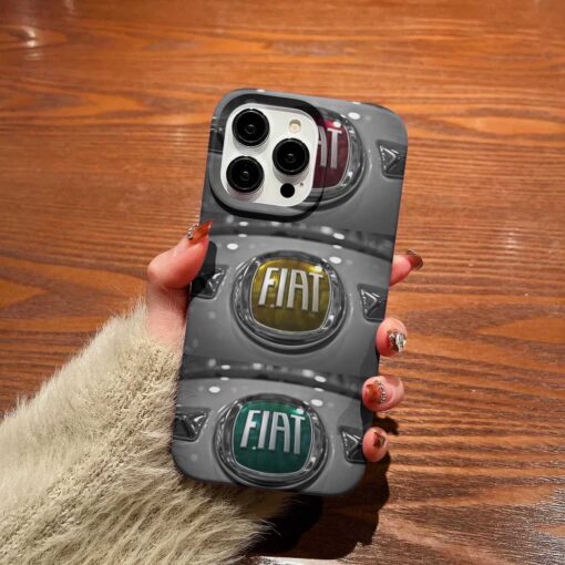Fiat Baskılı Silikon Telefon Kılıfı