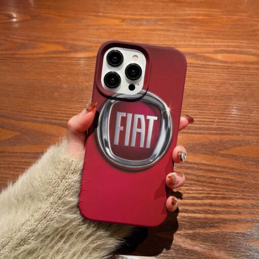 Fiat Baskılı Silikon Telefon Kılıfı
