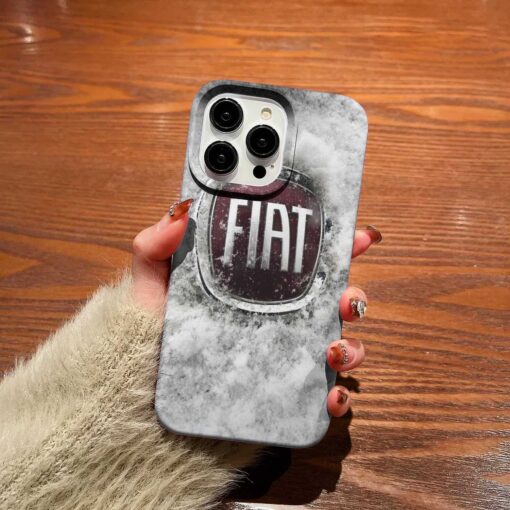 Fiat Baskılı Silikon Telefon Kılıfı