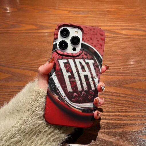 Fiat Baskılı Silikon Telefon Kılıfı