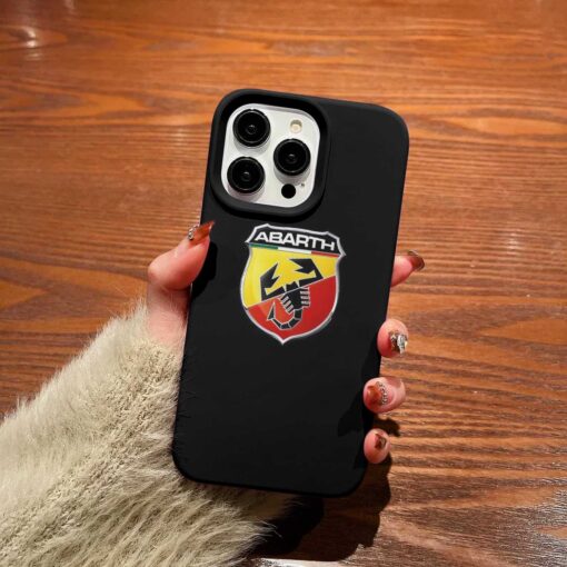Abarth Baskılı Silikon Telefon Kılıfı
