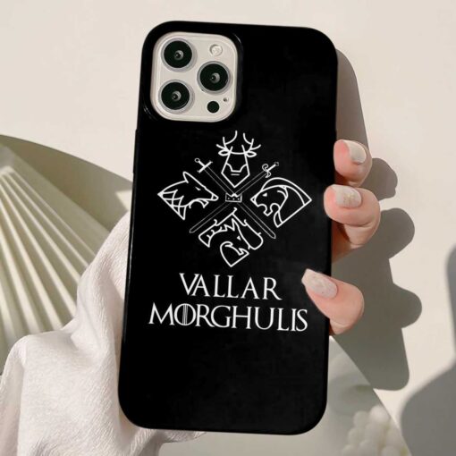Vallar Morghulis Tasarımlı Silikon Telefon Kılıfı