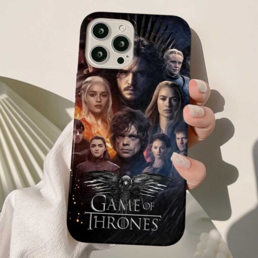 Game Of Thrones Tasarımlı Silikon Telefon Kılıfı