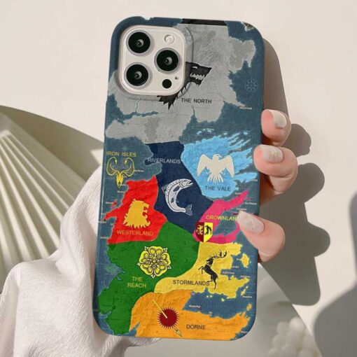 Game Of Thrones Tasarımlı Silikon Telefon Kılıfı