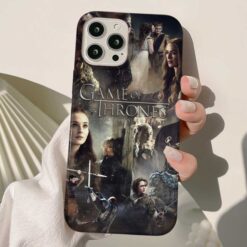 Game Of Thrones Tasarımlı Silikon Telefon Kılıfı