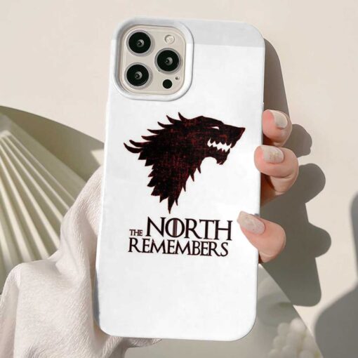 North Remembers Tasarımlı Silikon Telefon Kılıfı