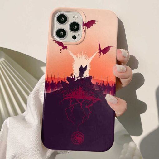 Game Of Thrones Tasarımlı Silikon Telefon Kılıfı