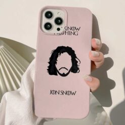 Jon Snow Tasarımlı Silikon Telefon Kılıfı