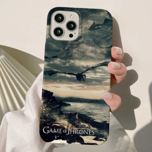 Game Of Thrones Tasarımlı Silikon Telefon Kılıfı