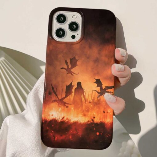 Game Of Thrones Tasarımlı Silikon Telefon Kılıfı