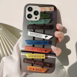 Game Of Thrones Tasarımlı Silikon Telefon Kılıfı