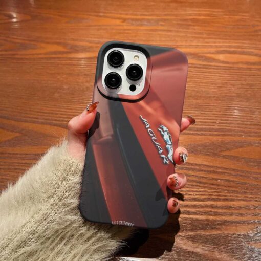 Jaguar Baskılı Silikon Telefon Kılıfı