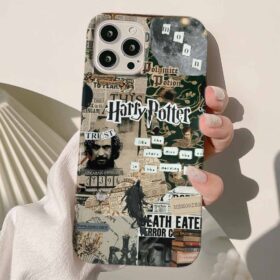 Harry Potter Memories Kolaj Tasarımlı Silikon Telefon Kılıfı