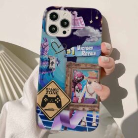 Gamer Zome Kolaj Tasarımlı Silikon Telefon Kılıfı