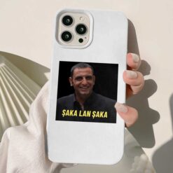 Şaka Lan Şaka Baskılı Silikon Telefon Kılıfı