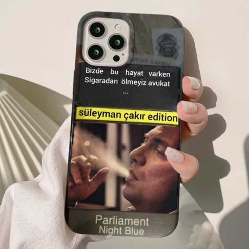 Süleyman Çakır Baskılı Silikon Telefon Kılıfı