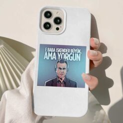 İskender Büyük Baskılı Silikon Telefon Kılıfı