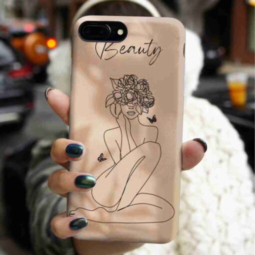 Beauty Silüet Baskılı Silikon Telefon Kılıfı