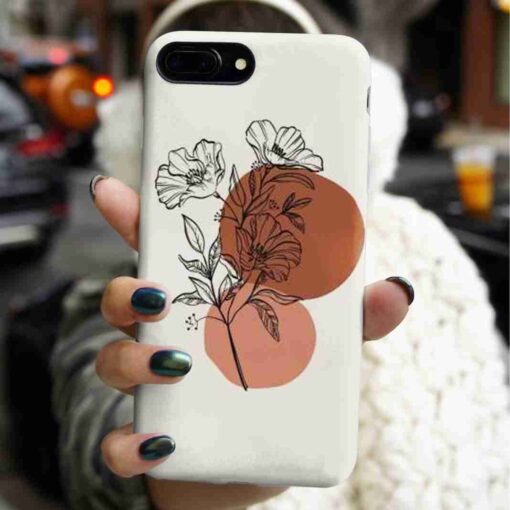 2li Çiçek Baskılı Silikon Telefon Kılıfı