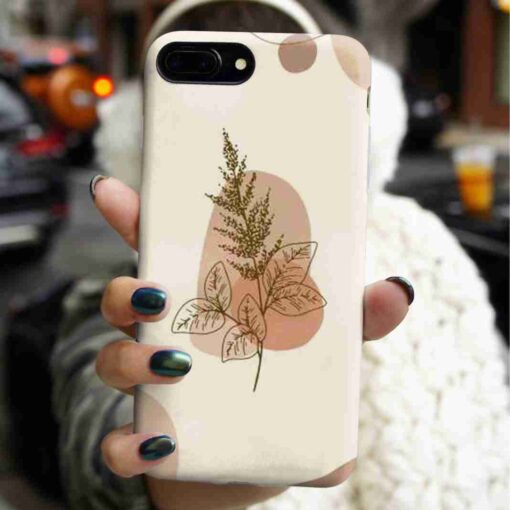 Dallanmış Çiçek Baskılı Silikon Telefon Kılıfı