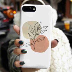 Çiçek Art Baskılı Silikon Telefon Kılıfı
